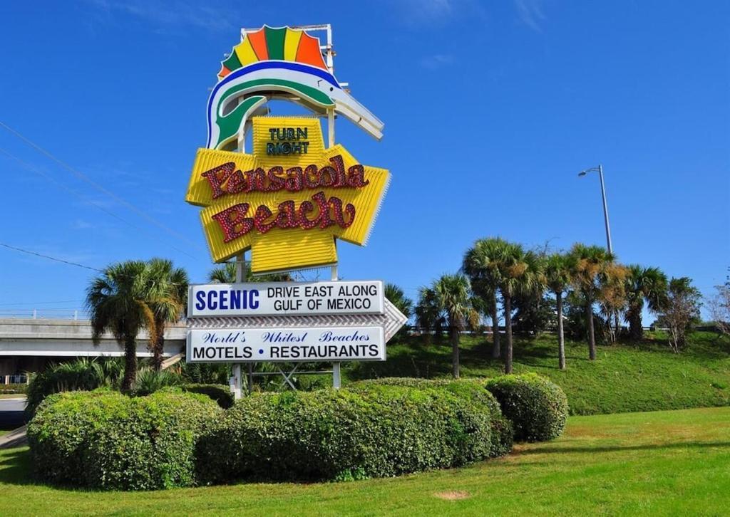 Ocean Front Penthouse Suite Panoramic Views Of Gulf,Pensacola Beach,Pier, & Bay Екстер'єр фото